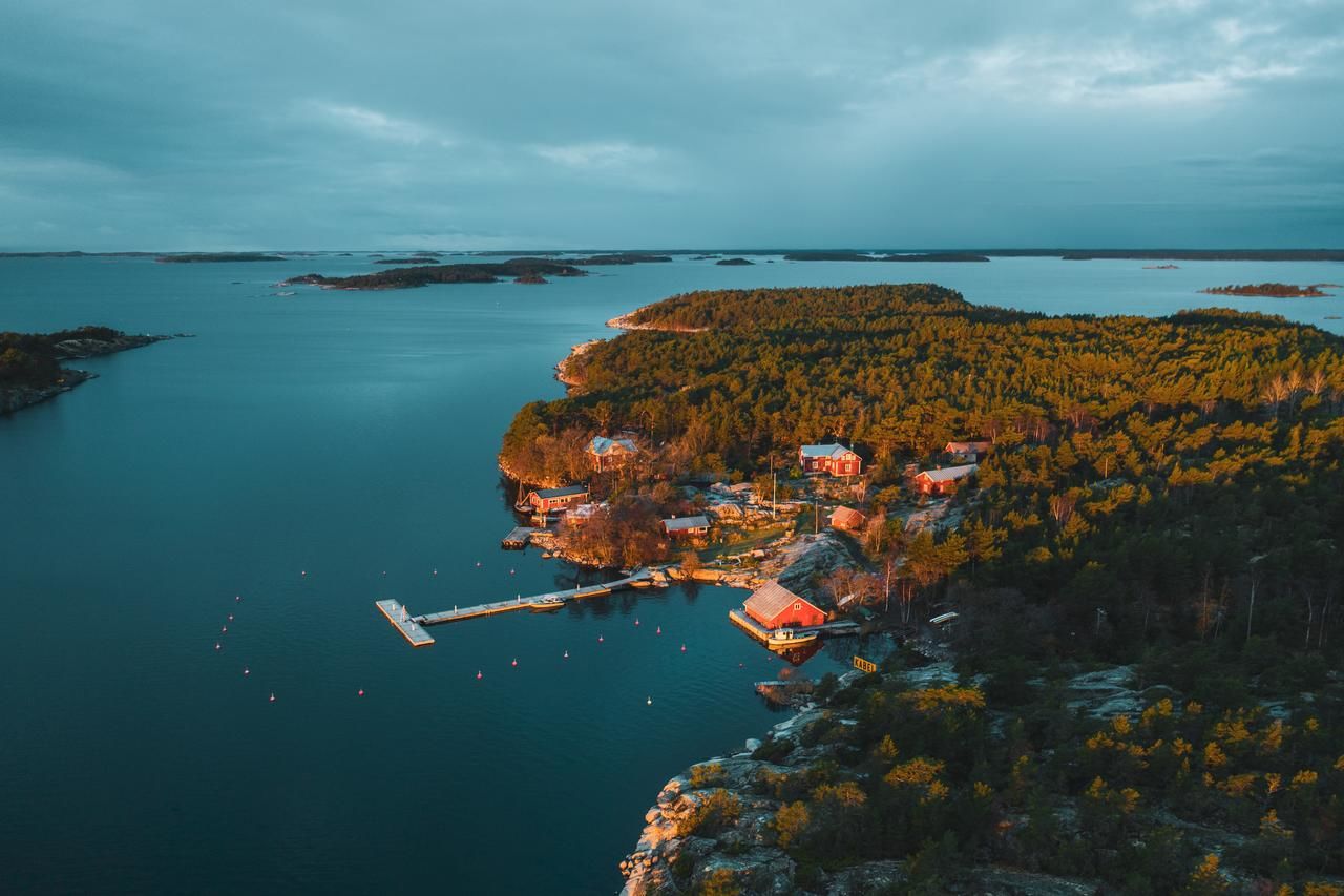 Лоджи Brännskärs stugor Парайнен